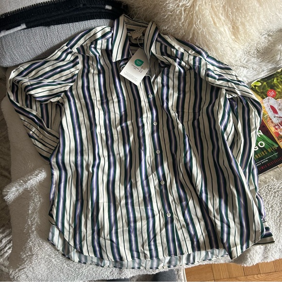 Sezane chemise Max shirt sz 2 - Picture 7 of 7